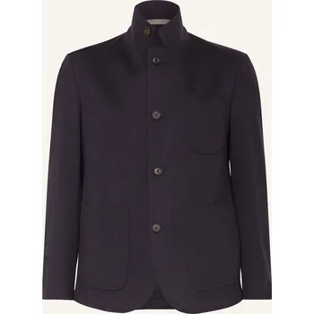 Pánský zimní kabát Corneliani Pánský Krojový Kabátek, tmavě modrá, 50