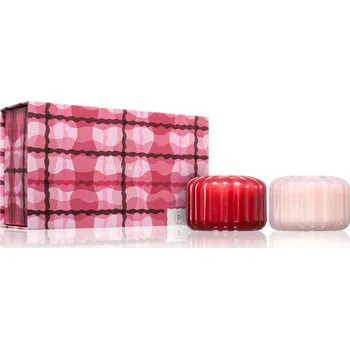 Svíčka Paddywax Ripple Rose vonná svíčka 127 g + Gardenia vonná svíčka 127 g
