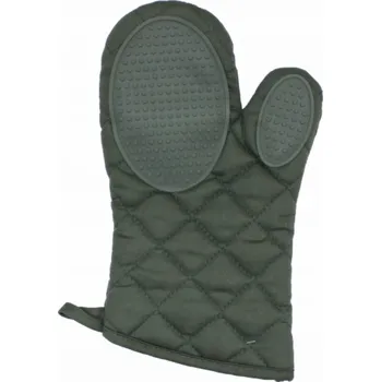 Chňapka Douceur d`Interieur Chňapka do trouby se silikonovou rukojetí, khaki, 30 x 18 cm