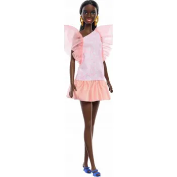 Panenka Mattel Panenka Barbie Fashionistas s černými vlasy (HRH14)