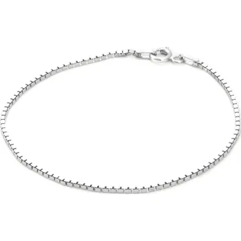 Náramek Stylový stříbrný náramek Kostka/Venezia AGB196 Beneto Exclusive / Délka: 17 cm