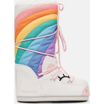 Dětská móda Dětské sněhule Moon Boot ICON UNICORN 80D3400270 bílá 00X, EUR 35/38