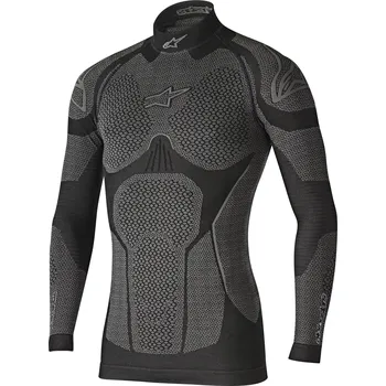 termotriko s dlouhým rukávem RIDE TECH WINTER, ALPINESTARS (šedé/černé) 2026 Velikost/Provedení: XL/2XL