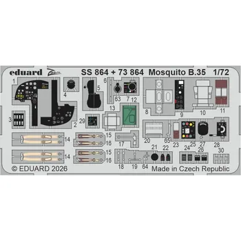 Plastikový model 1/72 Mosquito B.35 (AIRF)