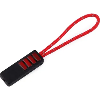 Zip Poutko na jezdce / taháček, velké, 2 červená