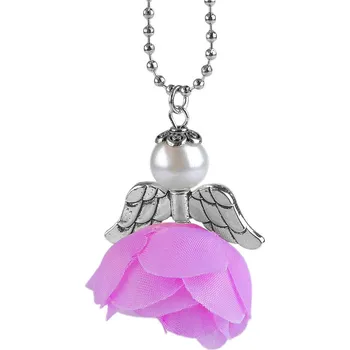 Přívěsek Anděl pro štěstí, v krabičce Varianta: 14 fialová lila, Balení: 1 ks