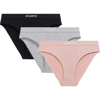 Kalhotky Dámské kalhotky 3 pack 012 - Atlantic vícebarevná L