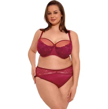 Dámské oblečení Gaia Evy kalhotky Malina - Krajkové Mikrovlákno, malina XXL i384_45523301