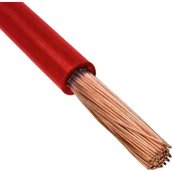 Síťový kabel ELKOND Kabel CYA 6 H07V-K červený