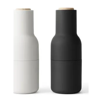 Mlýnek na koření Mlýnky Bottle Ash/Wood – set 2 ks