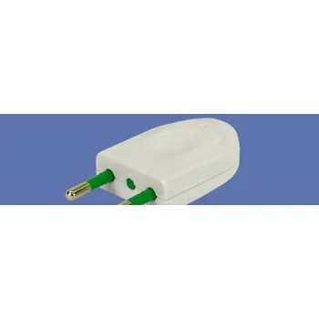 Elektrická zásuvka Elektro-Plast Plochá zástrčka FWB 16 250V bílá (51.220)