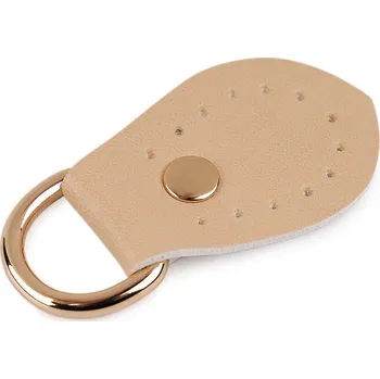 Komponent pro výrobu tašek / kabelek, barva 1 béžová světlá zlatá