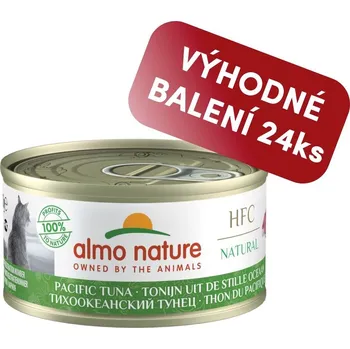 Krmivo pro kočku Almo Nature HFC Natural - Pacifický tuňák 70g výhodné balení 24ks