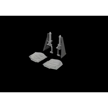 Plastikový model BRASSIN 1/72 P-51D undercar.legs PRINT (ARMA H.)