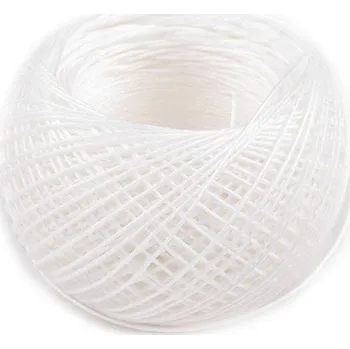 Nit Nitě lněné 50 m plastové pouzdro, střední, 1000 bílá přírodní