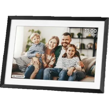 Digitální fotorámeček Fotorámeček KRUGER & MATZ KM1103 Frameo Ambilight WiFi