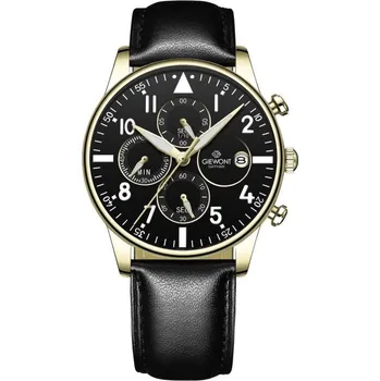Sada pánského spodního prádla Pánské hodinky Giewont Chronograph Sapphire Black and Gold GW5630-A4 NEUPLATŇUJE SE