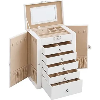 Šperk Šperkovnice 6-patrová | bílá