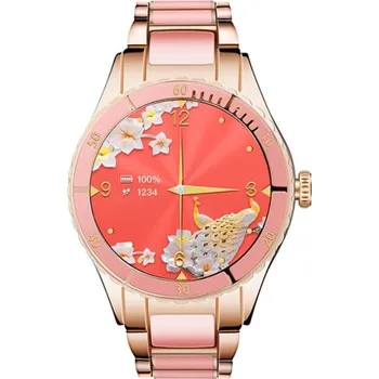 Hodinky Dámské chytré hodinky Rubicon RNCE82 Pink NEPLATÍ