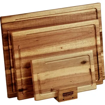 Kuchyňské prkénko Kesper SADA KUCHYŇSKÝCH PRKÉNEK 40/11,2/31,5 cm - Online Only vaření - 008435022201