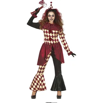 Karnevalový kostým Guirca Klaun z hororu dámský kostým Velikost: 42 – 44 (L)