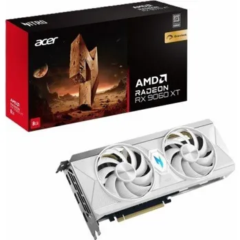 Grafická karta Acer Nitro Radeon RX 9060 XT OC 8GB White Edition AMD GDDR6