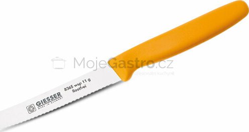 Giesser Nůž zubatý G 8365 - 110 mm žlutá