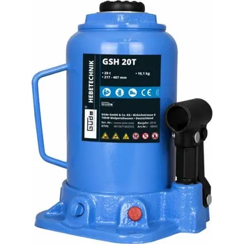 zvedák Hydraulický zvedák - panenka 20 t, zdvih 217-407 mm - Güde