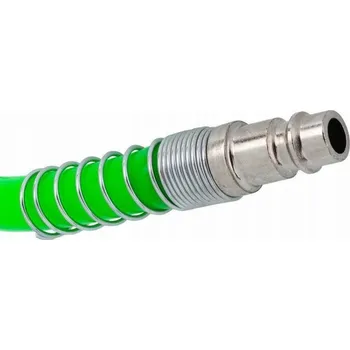 Příslušenství ke kompresoru Forsage Spirálová hadice s rychlospojkami 14 mm x 10 m