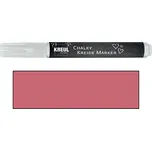 Křídový popisovač KREUL Medium - příjemná červená (šíře hrotu 2-3mm)