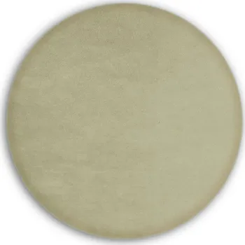 Předsíňová stěna Čalouněný nástěnný panel kolo - průměr 30 cm, výška 5 cm - béžová
