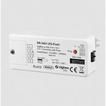 Příslušenství pro svítidlo LED2 LED2 SR-2421-ZG-Push Zigbee to DALI DT6/DT8+0/1-10V Converter bílá - LED2 Lighting LED2 SR-2421-ZG-PUSH