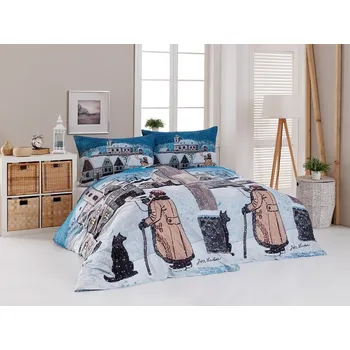 Povlak na dekorativní polštářek Matějovský Josef Lada povlak na polštářek 50 x 70 cm ponocný se psem