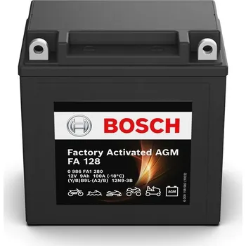 Autobaterie BOSCH AGM - 12 V, 9 Ah, 135x75x139