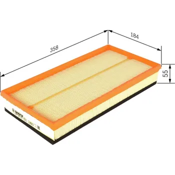 Vzduchový filtr Filtr vzduchový BOSCH