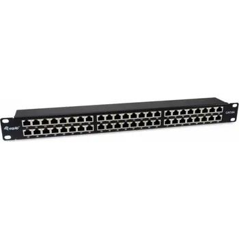 Síťový kabel Equip Patchpanel Equip 48x RJ45 Cat6A 19 FTP 1HE Premium černý