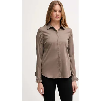 Pánská košile Košile Mos Mosh 144070 hnědá 88X, vel. XS