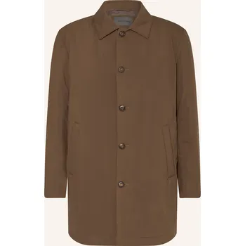 Pánský zimní kabát Corneliani Pánský Kabát, tmavě hnědá, 52