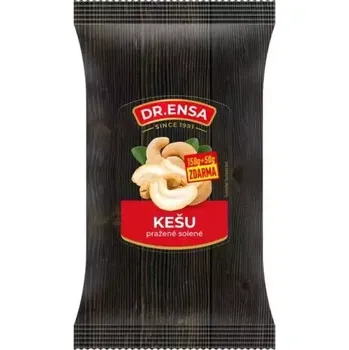 Dr.Ensa kešu pražené solené 150g+50g