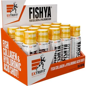 Kloubní výživa Extrifit Fishya Shot 15 x 90 ml Příchuť: bezinka Expirace 6/2026