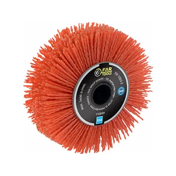 Brusný kotouč Fartools Kartáč z nylonového drátu, šířka 20 mm, průměr 120 MM, otvor 20 MM, tloušťka 20 MM,&nbsp; 110899