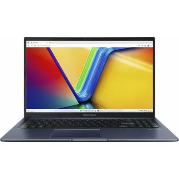 Notebook ASUS Vivobook 15 M1502YA-BQ617 Ryzen 5 7430U 15.6"FHD IPS-level Panel 60Hz 250nits AG 16GB DDR4 SSD512 Radeon Graphics WLAN+BT Cam 720p 42WHrs NoOS Quiet Blue