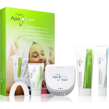 zubní pasta ApaCare Prophylaxy Set ApaCare Remineralising zubní pasta 75 ml + ApaCare Repair zubní gel 30 ml + ApaCare Professional Home bělicí zubní pasta 25 ml