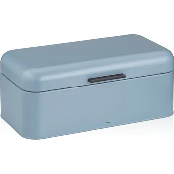 chlebník KELA Chlebník Frisca kov, světlemodrá 42,5x22,5x17,5 cm KL-12841