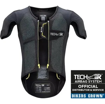 Moto bunda Alpinestars 650 3721 155 Tech-Air Race-e R2 vest L black/yell/fluo