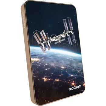 Powerbanka Picasee Powerbanka s MagSafe 5 000 mAh Zlatá - Station
