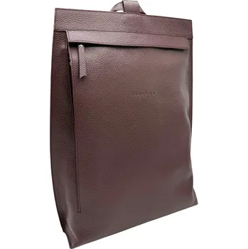 Městský batoh Kožený batoh Leonardo Barva: Vínová