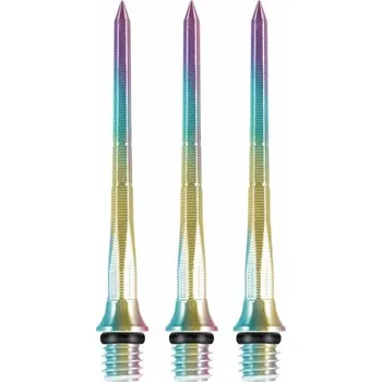 Příslušenství pro šipky Hroty na šipky Caliburn Hexagonal Titanium Rainbow 36 mm