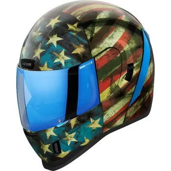 Helma na motorku Integrální helma na motorku ICON AIRFORM OLD GLORY Velikost: XS (53-54 cm)