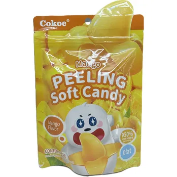 Cukrovinka Cokoc Peeling Soft Candy Mango flavor 75g [CN] Loupatelní, mangová příchuť